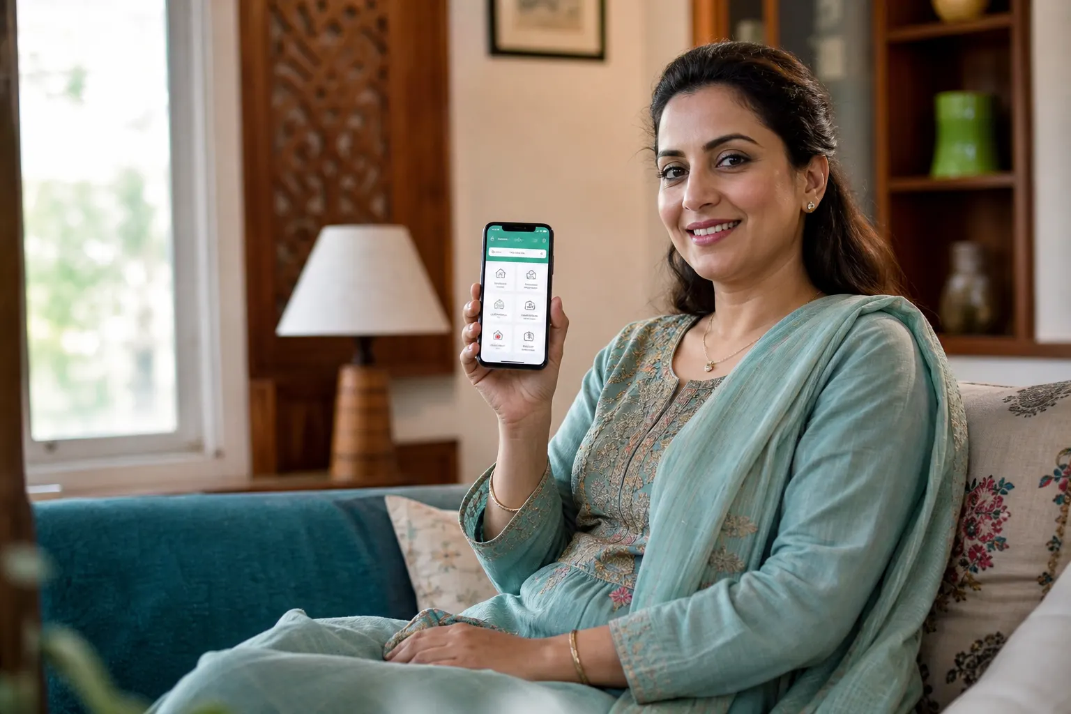 Customer booking home services on the Panun Kaergar app