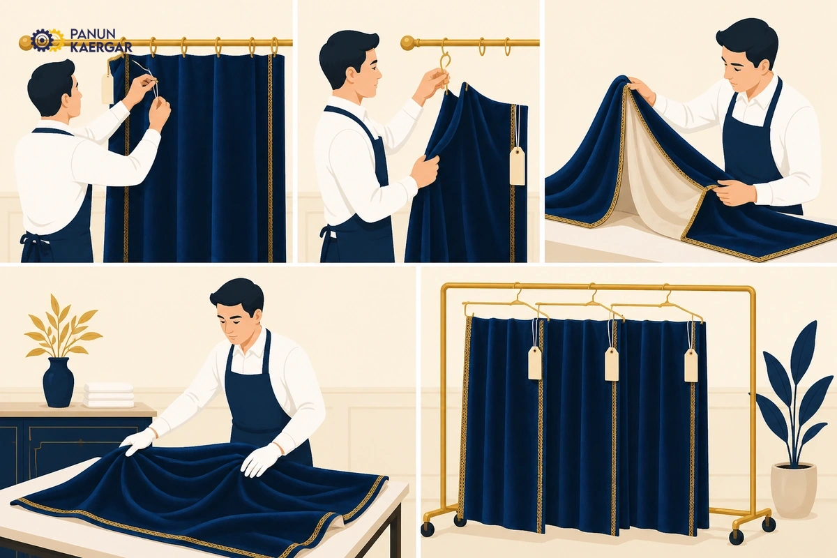 Book curtain dry cleaning — A fabric-care professional can label each panel, remove hooks safely, treat stains, and...