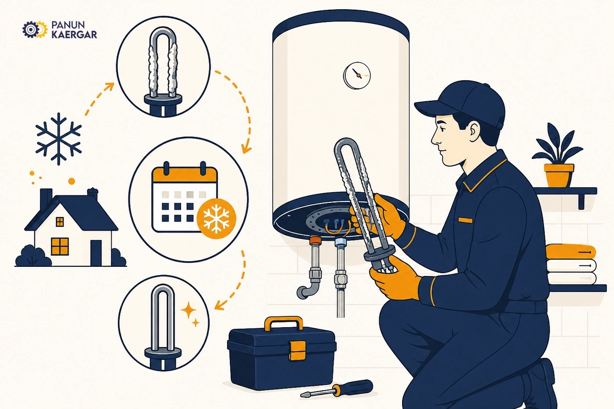Simple prevention step for geyser not heating