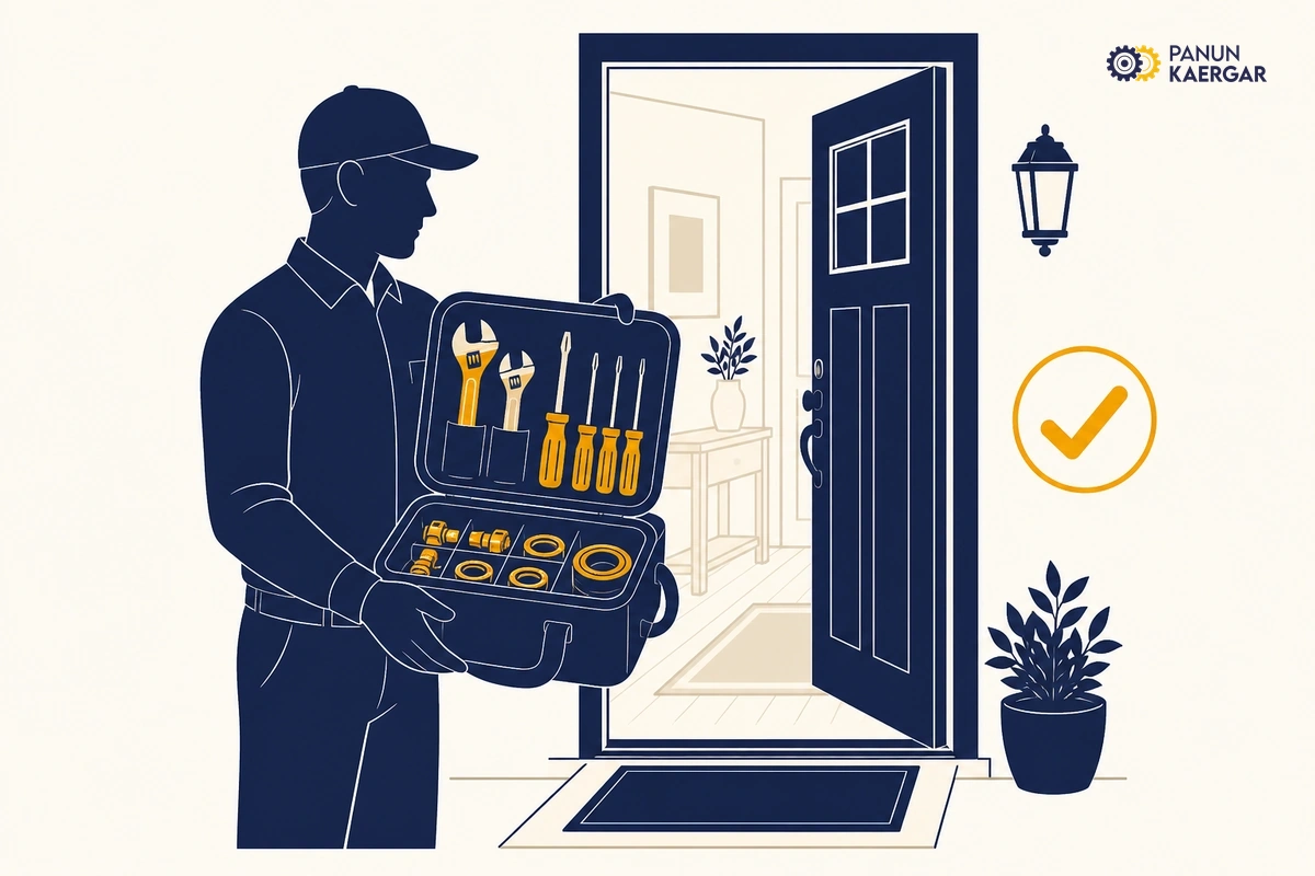 Arrive prepared — Partners should bring the right tools and materials for the service category they accepted