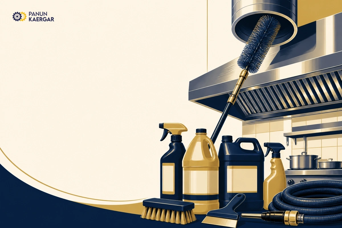 Book a kitchen deep clean — A pro can clean hood ducts, behind appliances, and stubborn grease safely