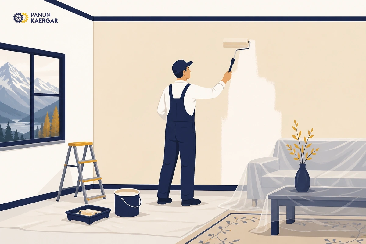 Book a painter for a proper blend — A pro can recoat a full elevation, match sheen, and hide scattered touch-ups that will ...