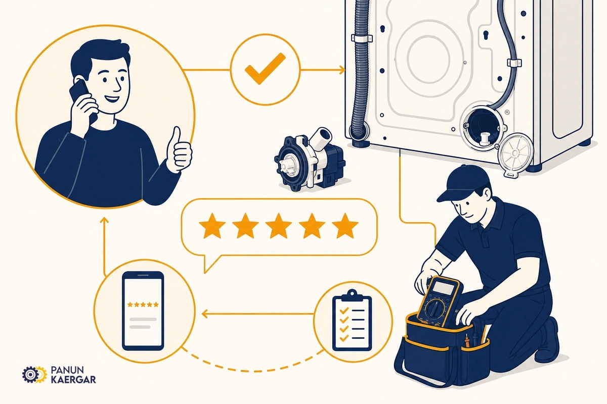 Rated after every completed job — Customers rate completed visits