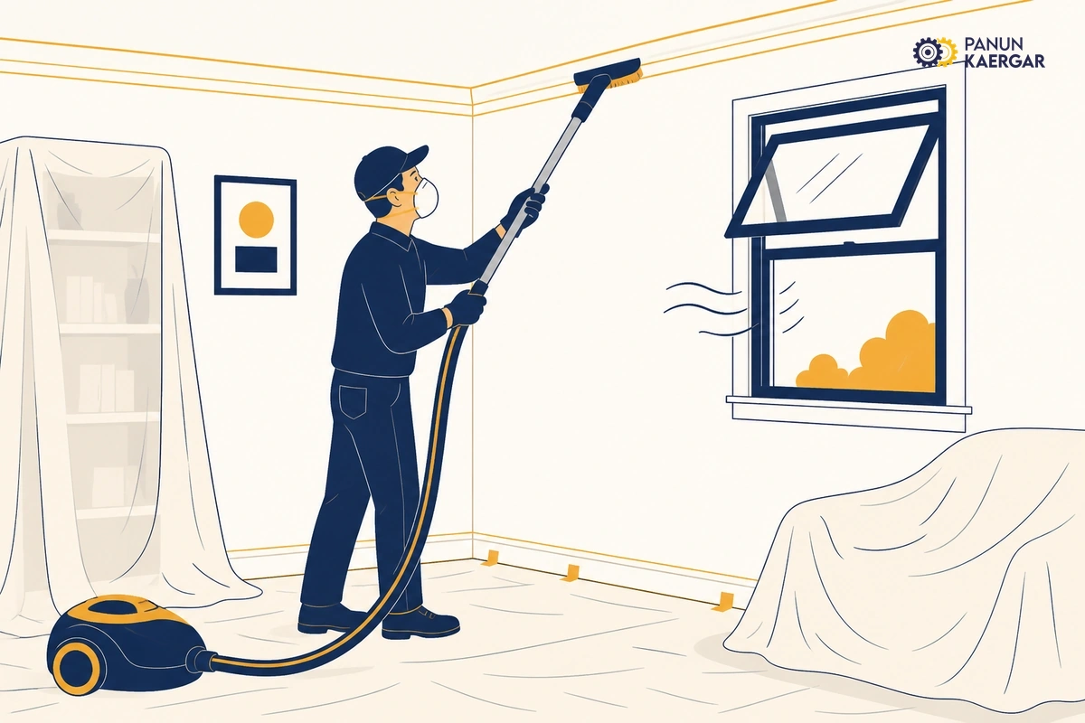 Simple prevention step for post-renovation dust everywhere