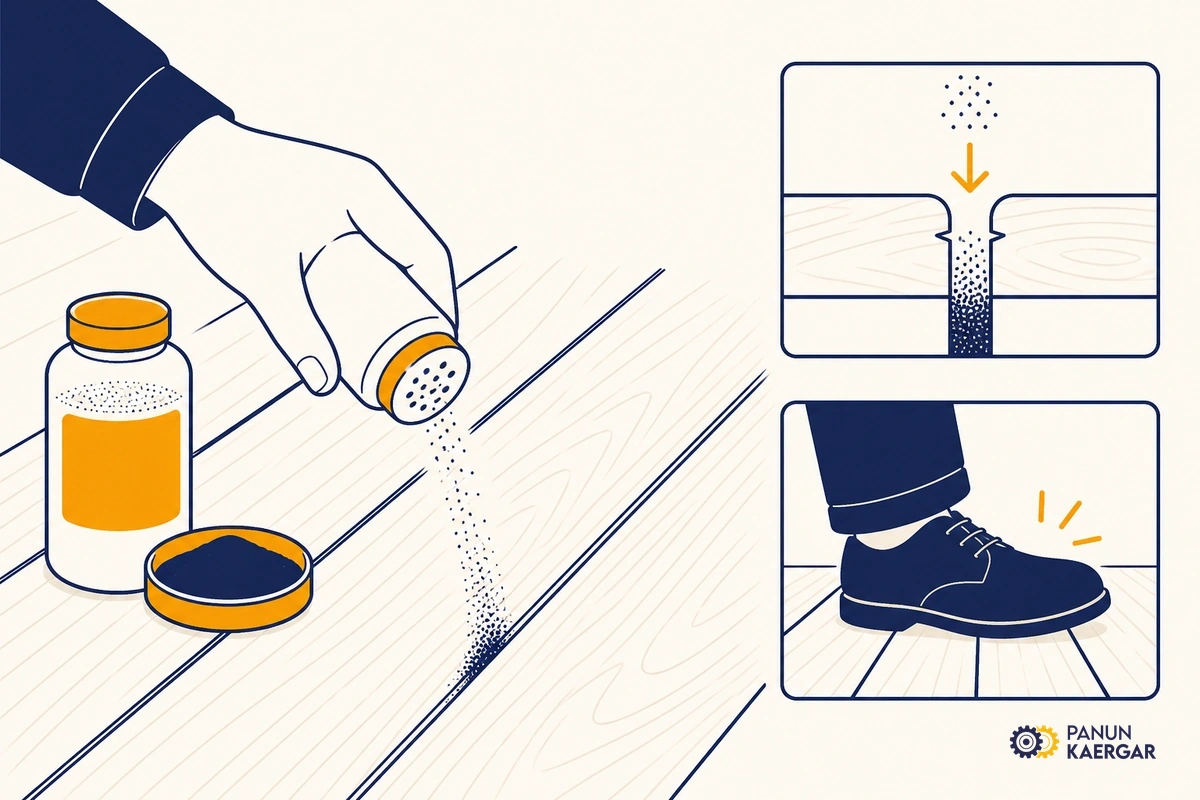 Quiet the rub only as a temporary step — A light dusting of talc or graphite powder into the gap can reduce friction overnight, ...