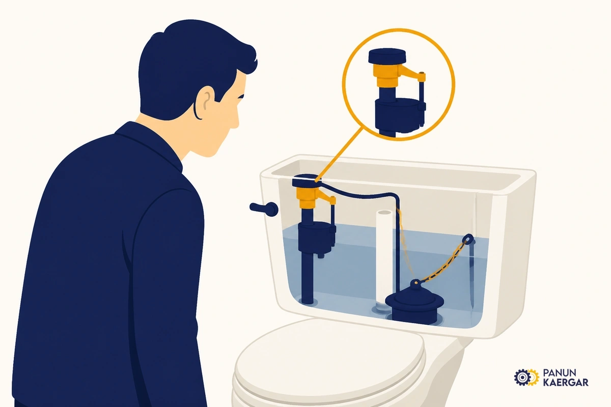 Listen and watch after a flush — Flush once, wait; if water keeps entering or the level creeps to the overflow, note whe...