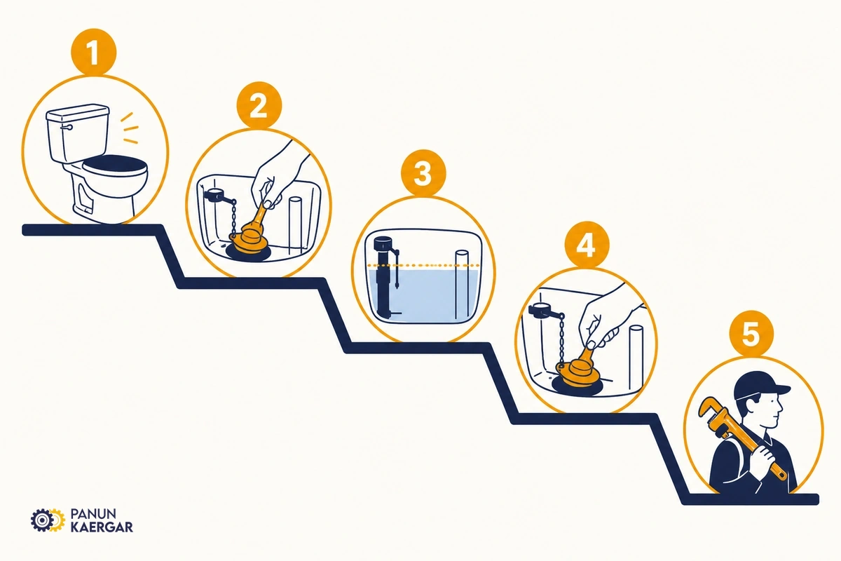 Practical toilet keeps running troubleshooting steps