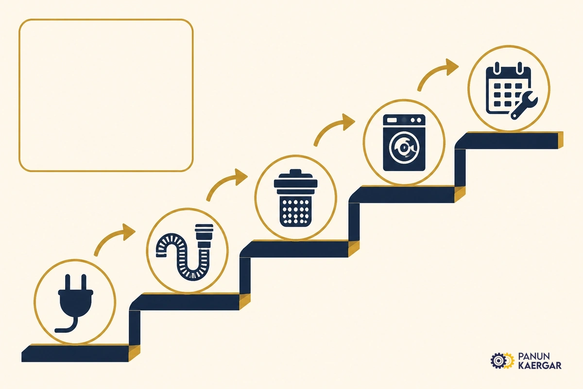 Practical washing machine not draining troubleshooting steps