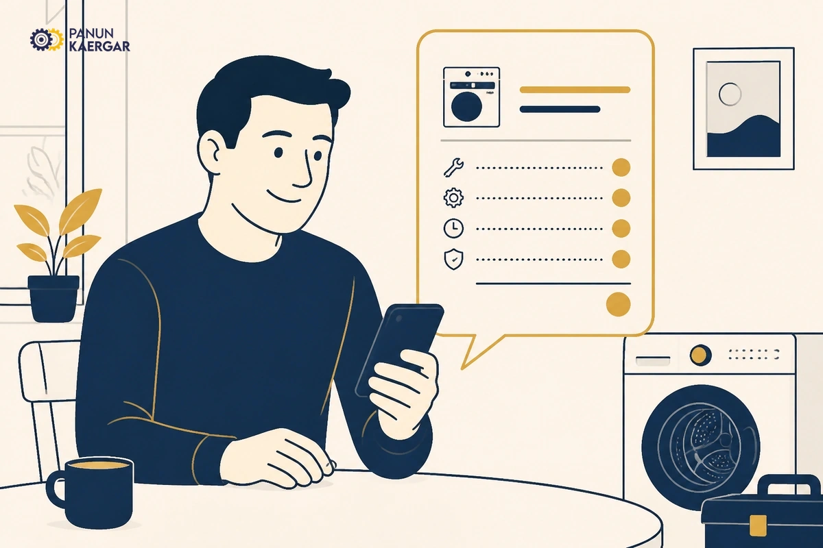 Transparent pricing guidance — Receive an estimate or rate range on your phone before the visit